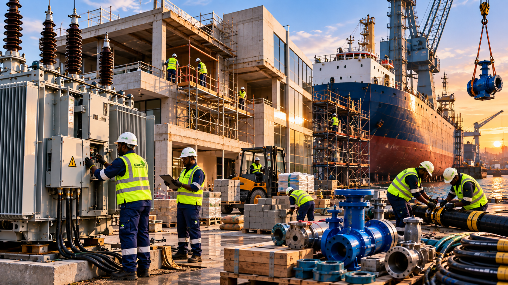 Transformer supply, construction, renovations, and marine components